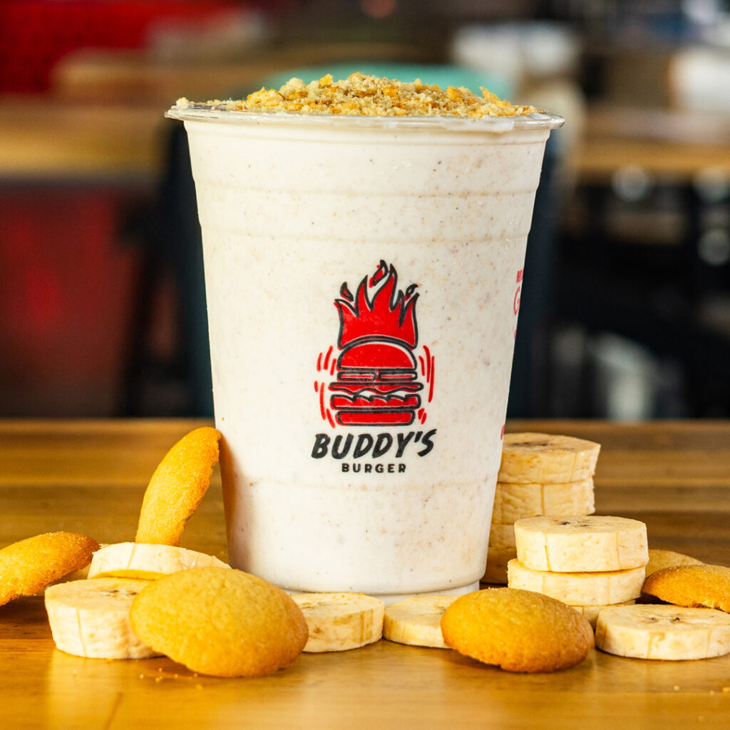 An image of a banana pudding shake